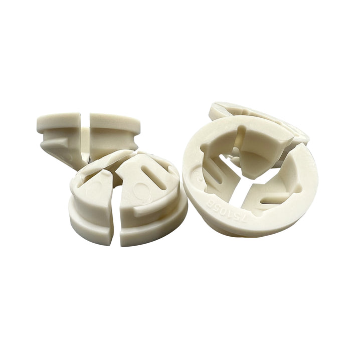 Knockout Cable Connector – 3/8" Push-In Snap-In Hole Bushing Clamp