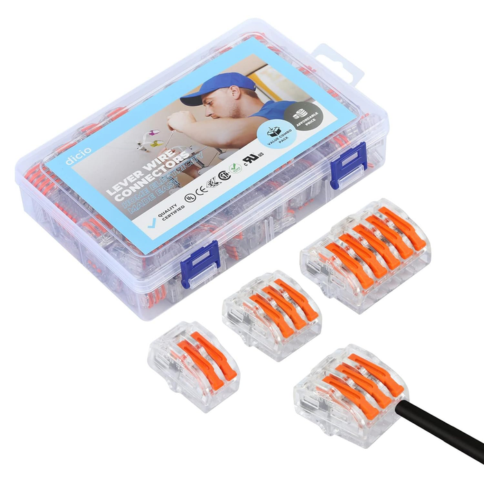 Dicio Lever Wire Connectors Assortment Packs