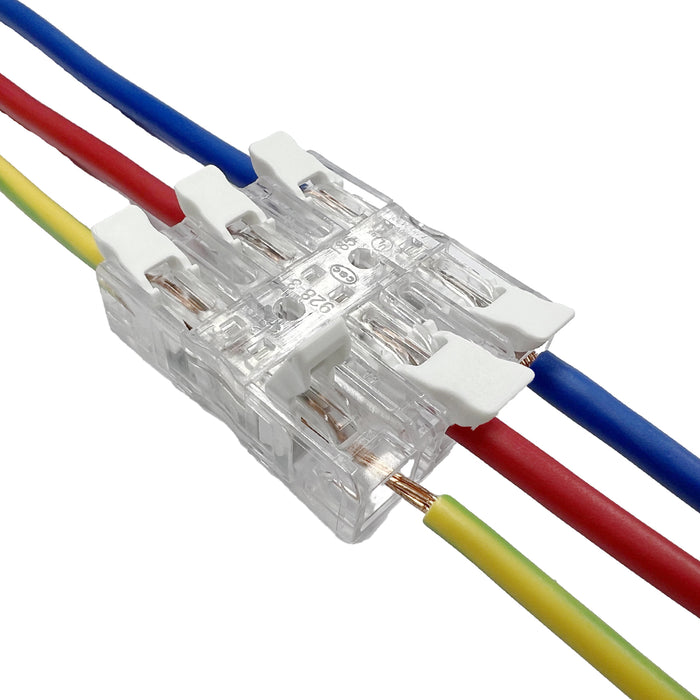 6-way Dicio inline electrical connector, perfect for multi-wire inline connections.