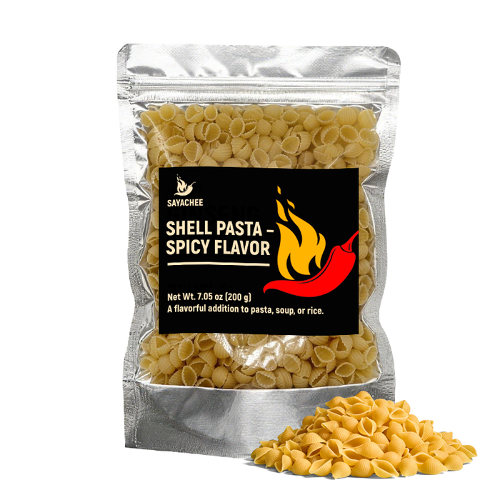 SAYACHEE Shell Pasta – Spicy Flavor | Net Wt. 7.05 oz (200 g)