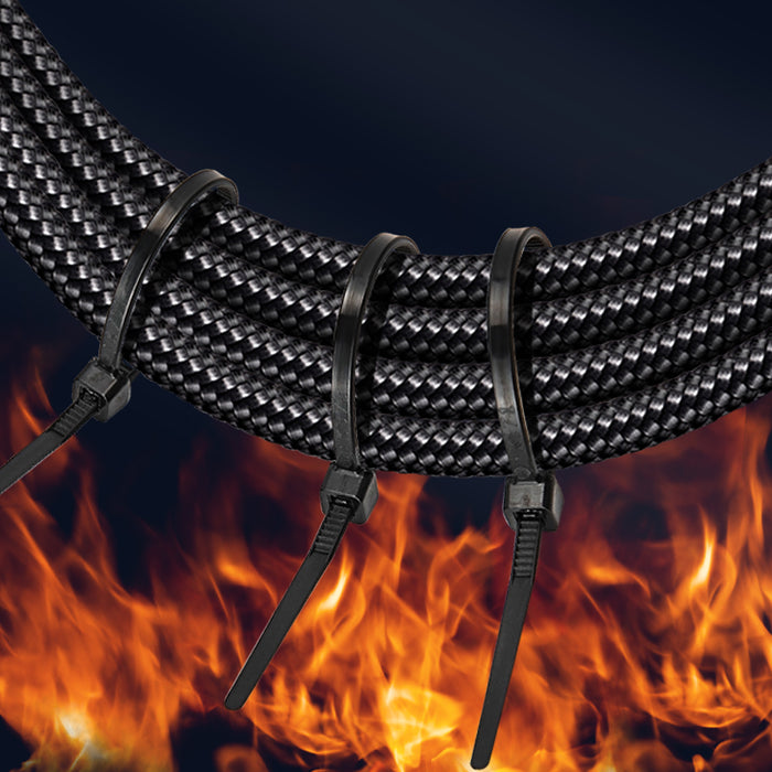 Excellent Quality KSS Conventional Nylon 66 Releasable White Cable Ties 2.4*63.7mm Industrial Fire Rating 94V-2 Certified CV-060