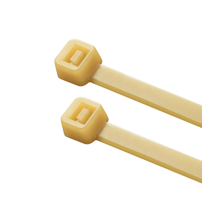 Best Quality Industrial KSS Heat-Resistant Nylon 66 94V-2 Fire Rating Self-Locking Light Yellow 150mm Length Cable Ties