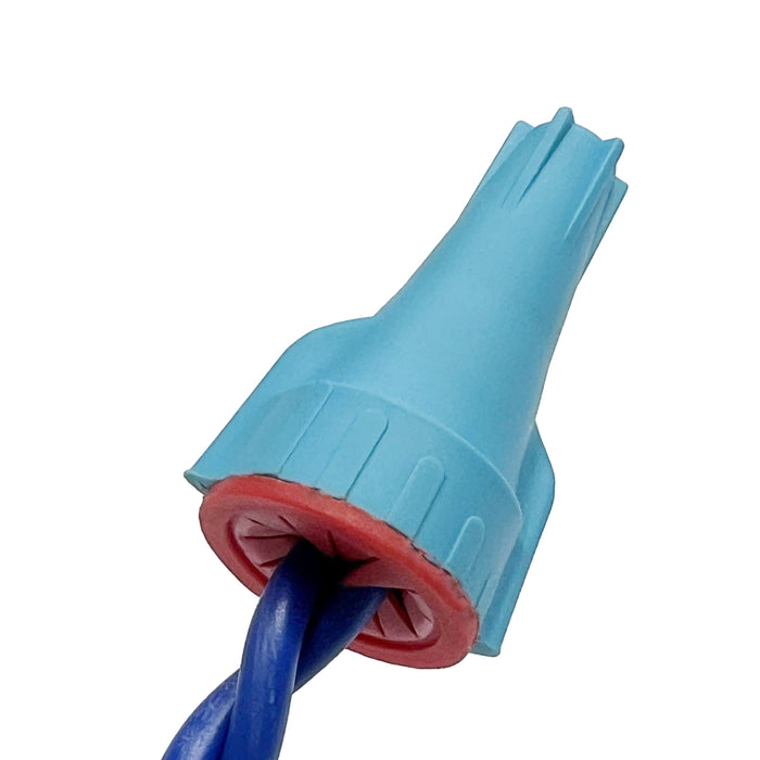 Dicio Wire Connector with Cable Inserted Showcasing Easy Installation