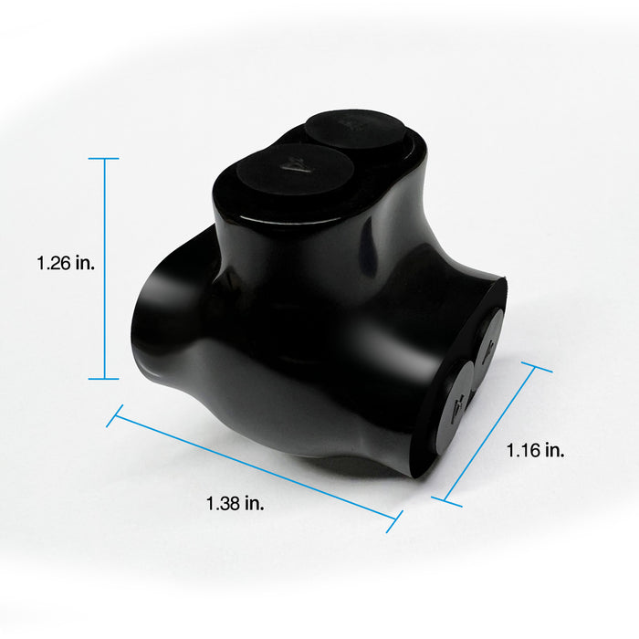 2-Port Insulated Tap Connector for Copper & Aluminum Wire