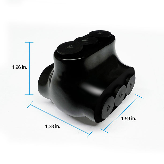 3-Port Insulated Tap Connector for Copper & Aluminum Wire