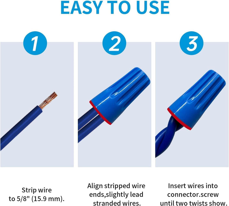 Dicio Waterproof Landscape Wire Connectors Small 22-14 AWG | 10000 PCS/Box