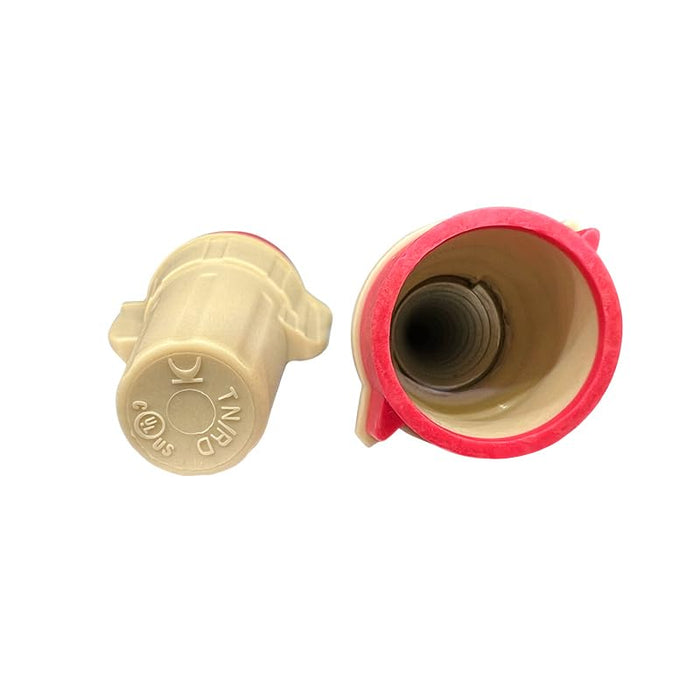 Dicio Tan/Red Winged Wire Connectors 22-8 AWG | 4000 PCS/Box | TNRD
