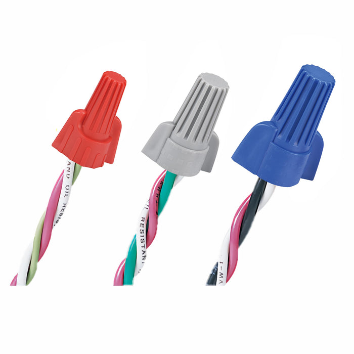 Dicio Gray Winged Wire Connectors 18-8 AWG | 2500 PCS/Box | P15