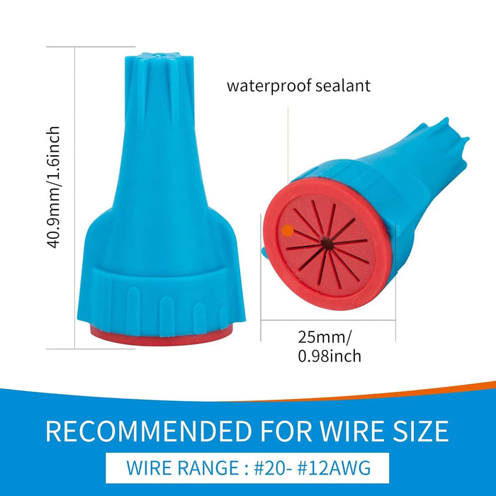 Dicio Waterproof Landscape Wire Connectors 20-10 AWG | 1000 PCS/Box