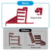 Red Wire Staples with 'Snap to lock' feature compared to other clips labeled 'Unable to lock' and 'Breaks easily'.