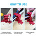 Step-by-step guide on how to use a Wire Staples with text instructions.